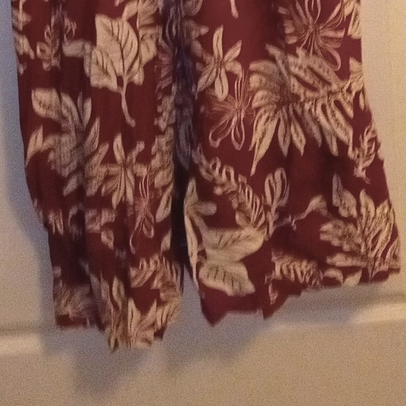 ☀ Flowing Paradise Found Maxi Dress- Vintage 55" Long - Size: L - Picture 4 of 7